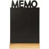 Securit Tafelkrijtbord met houten voet - Memo - Incl. 1 krijtstift