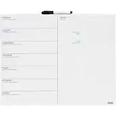 Desq frameless weekmemobord 40 x 50 cm