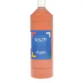 Gallery plakkaatverf, flacon van 1 l, lichtbruin