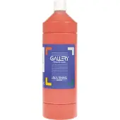 Gallery plakkaatverf, flacon van 1 l, donkerrood