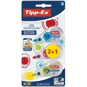 TIPP-EX correctieroller Mini Pocket Mouse Fashion, blister 2 + 1 gratis