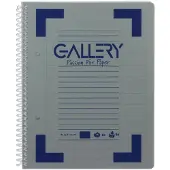 Gallery Traditional spiraalschrift ft A5, gelijnd, geassorteerde kleuren, 160 bladzijden