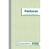 Exacompta facturen, ft 21 x 13,5 cm, dupli, Franstalig