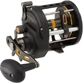 Penn Fathom Ii Level Wind Rh Trolling Reel Zwart 50