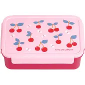 A Little Lovely Company Broodtrommel - Bento - 1.2 L - Kersen - - OneSize - Broodtrommels