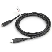 Equip USB-kabel 2 meter USB 2.0 USB C Zwart