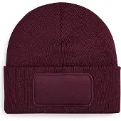 Beechfield Original Patch Beanie B445 - Burgundy - One size