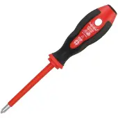 HAUPA Schroevendraaier kruis PH2 1000V 100mm 101944 (Kruisgleuf)