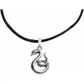 Charme Bijoux Ketting slang zilverkleur 45 cm -