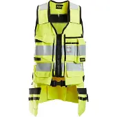 Snickers 4260 ProtecWork Bodywarmer Klasse 1 High-Vis Geel maat XS heren
