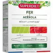 SuperDiet IJzer + Acerola 20 Eenmalige Doses