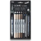 Copic Ciao markerset Warm Grey Tones (6 stuks)