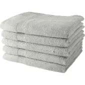 TODAY Witte Handdoekset - 5 Stuks (70 x 130 cm)
