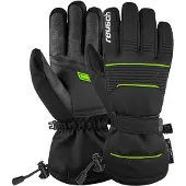 Reusch Sporthandschoenen 'Crosby' neongroen / zwart