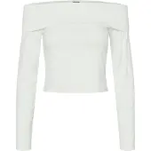 Pieces Shirt 'PCTUFFE' wit