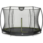 Exit Silhouette InGround trampoline met net - Ø 305 cm - Zwart