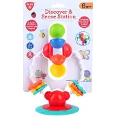 Playgo Babyspeeltje Ontdek en Voel met Zuignap