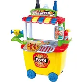 Playgo Play-doh - pizzeria wagen met klei en attributen