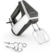 Krups GN6021 3 Meng 6000, wit, Handmixer, Zwart, Wit