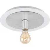 Eglo Unieke plafondlamp Passano wit en zilver enkel