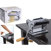 Excellent houseware Pastamachine Zilver zilver RVS Excellent Houseware Pastamachine