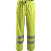 Snickers Workwear Regenbroek Pu High Visibility 8243 | Maat: XS