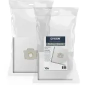 SQOON microvezel stofzuigerzakken 10 zakken (123schoon huismerk)