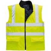 Portwest Hi-Vis Omkeerbare Bodywarmer S469
