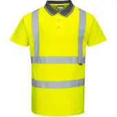 Portwest High-visibility poloshirt geel M / Geel