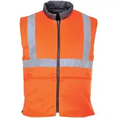 Portwest RT44 Hi-Vis Reversible Bodywarmer