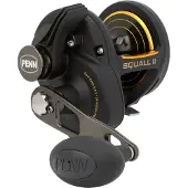 Penn Squall Ii Lever Drag Trolling Reel Goud 30