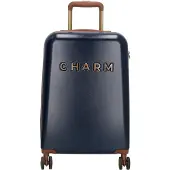 Charm London Travel Trolley S blauw