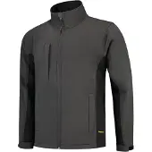 Tricorp 402002 Softshell Donkergrijs-Zwart maat 3XL heren