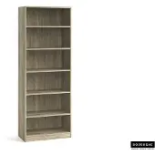 Rousseau Boekenkast 'space' 5 legplanken sonoma