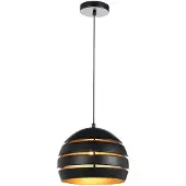 Freelight Hanglamp Djarin Ø 28 cm zwart goud