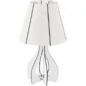 Eglo Cossano - Tafellamp - 1 Lichts - Ø255mm. - Wit