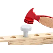 Small Foot houten werkbank met accessoires 37 cm
