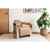 PIB Aviator fauteuil van kameelleer Panavia