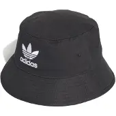 Adidas Originals Hoed 'Trefoil' zwart / wit