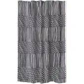Marimekko Kalasääski Douchegordijn 180x200 Cm Gebroken Wit/houtskool / Off-white - Douchegordijnen Polyester Offwhite - 073528-190