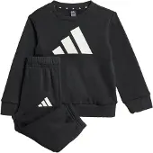 Adidas Trainingspak 'Essentials' zwart / wit