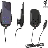 Brodit houder geschikt voor Samsung Galaxy S20 Plus Qi Wireless Actieve houder met 12V USB plug