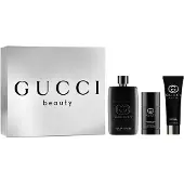 Gucci Guilty Pour Homme Giftset 90ml EDP Spray / 75ml Deodorant Stick / 50ml Shower Gel
