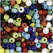 Creativ Company 696703, Glas, gemengde kleuren, ronde parel