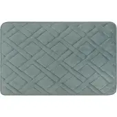 QUVIO Badmat rechthoek - Waterabsorberend - 50 x 80 cm - Microvezel