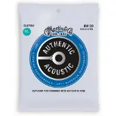 Martin strings MA130 AUTHENTIC SILK & STEEL 11.5 47.0 SILK STEEL 11.5-14-26-28-38-47