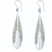 Charme Bijoux Allergievrije oorbellen zilverkleur druppel-