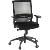 Hjh OFFICE PORTO BASE - Professionele bureaustoel Zwart