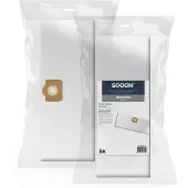 SQOON Stofzuigerzakken Geschikt voor Rowenta Vorace - Vervangt 6.959-130.0 / ZR804 / 2681009171 - High Filtration voor Industriële Stofzuigers