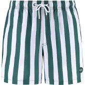 Shiwi Zwemshorts donkergroen / wit